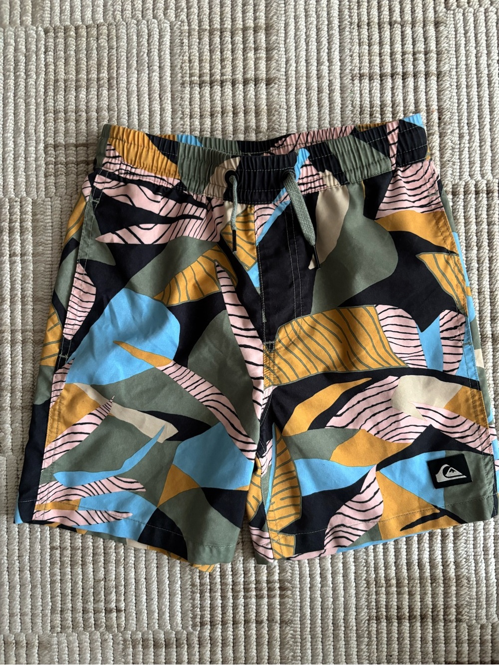 Quiksilver Kids Multicolor Printed Swim Shorts